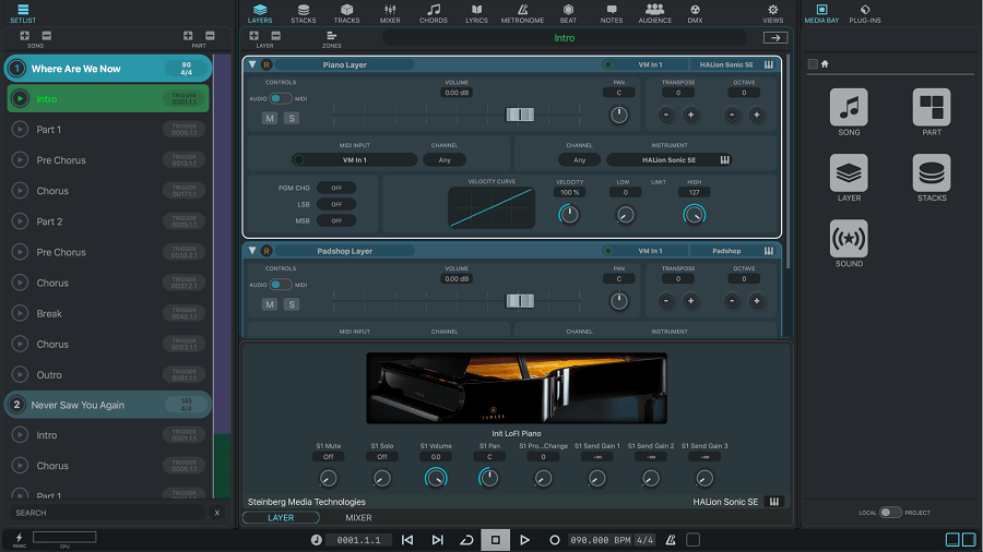 Steinberg VST Live Pro